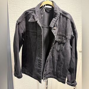 ⚠️ Closet Clean Out Women's Oversized Black Denim Jacket